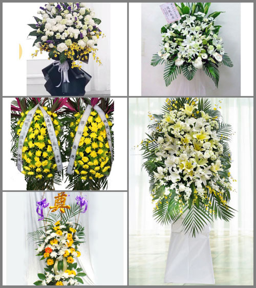 福建宁德古田县吉巷乡坂中村白事花篮预定